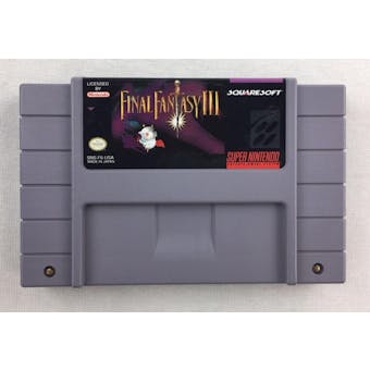 Super Nintendo (SNES) Final Fantasy III Cartridge