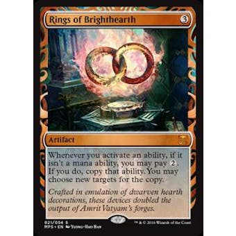Magic the Gathering Kaladesh Inventions Rings of Brighthearth FOIL NEAR MINT (NM)