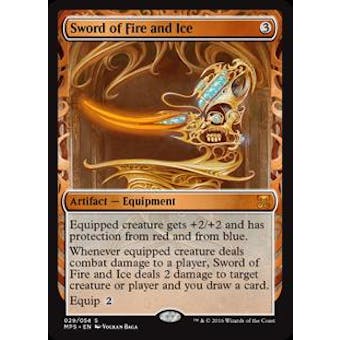 Magic the Gathering Kaladesh Inventions Single Sword of Fire and Ice Foil SLIGHT PLAY (SP)