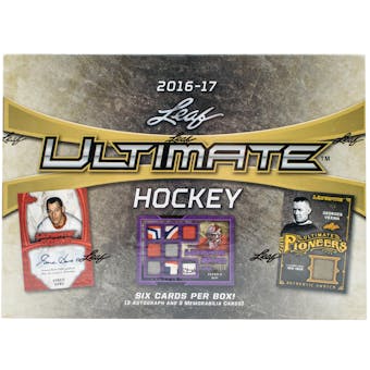 2016/17 Leaf Ultimate Hockey Hobby Box
