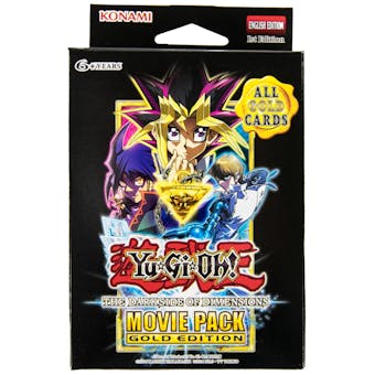 Konami Yu-Gi-Oh Movie Pack Gold Special Edition Deck