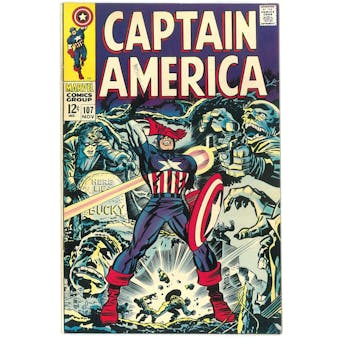 Captain America #107 FN/VF