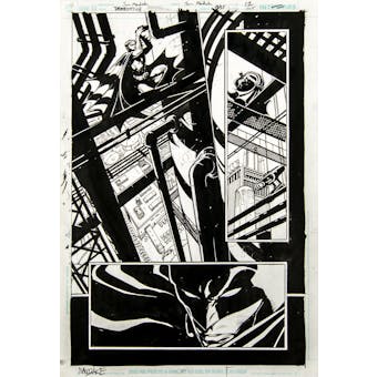Detective Comics #835 p.12 Tom Mandrake Original Comic Art