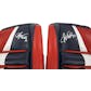 Ryan Miller Vaughn Goalie Pads Autographed Game Used red white blue