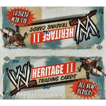 2006 Topps WWE Heritage II Wrestling Hobby Box