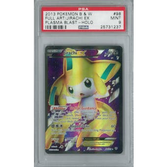 Pokemon Plasma Blast Jirachi EX 98/101 Single PSA 9