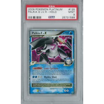 Pokemon Platinum Palkia G Lv. X 125/127 Single PSA 9