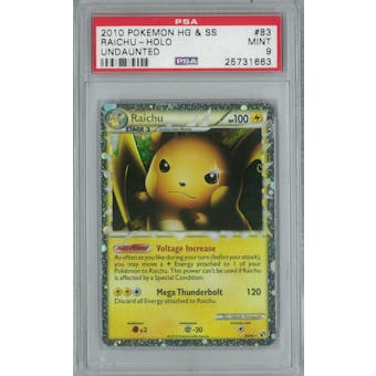 Pokemon Undaunted Riachu 83/90 Single PSA 9