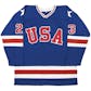 Dave Christian Autographed USA Blue Hockey Jersey Miracle on Ice
