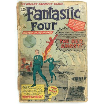 Fantastic Four #13 GD- (Cover Detached)