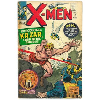 X-Men #10 GD/VG