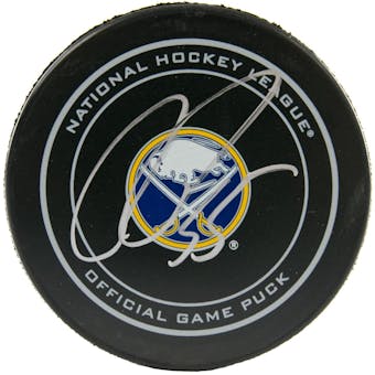 Rasmus Ristolainen Autographed Buffalo Sabres Official Game Hockey Puck