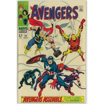 Avengers #58 VF+