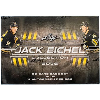 2016/17 Leaf Jack Eichel Collection Hockey Hobby Box (Set)
