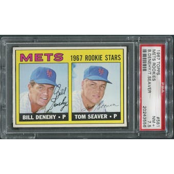 1967 Topps Baseball #581 Tom Seaver Rookie PSA 7.5 (NM+)