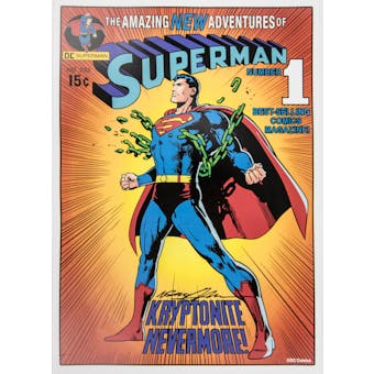 Neal Adams Autographed Superman #1 Lithograph