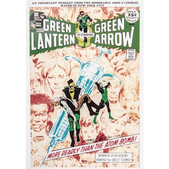 Neal Adams Autographed Green Lantern #86 Lithograph