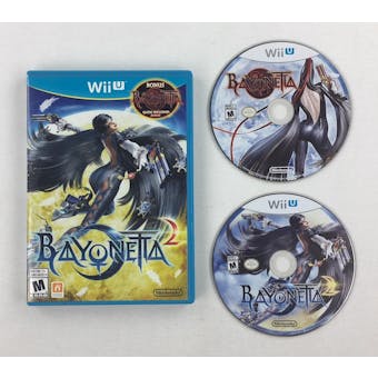 Nintendo Wii U Bayonetta 2 W/ Bayonetta 1 Complete