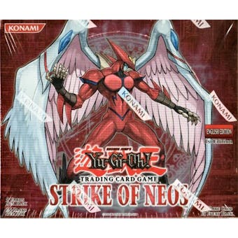 Upper Deck Yu-Gi-Oh Strike of Neos 24-Pack Booster Box 1st Edition STON