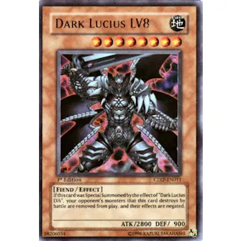 Yu-Gi-Oh Cyberdark Impact Single Dark Lucius LV8 Ultra Rare