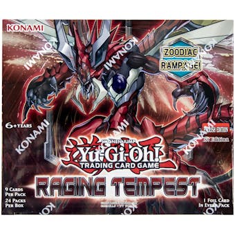 Yu-Gi-Oh Raging Tempest Booster Box