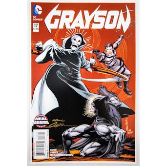 Neal Adams Autographed 11x17 Grayson #17 Lithograph