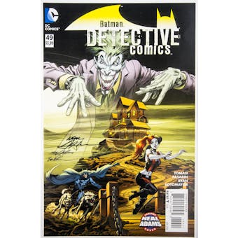 Neal Adams Autographed 11x17 Detective Comics #49 Lithograph