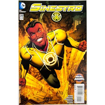 Neal Adams Autographed 11x17 Sinestro #20 Lithograph