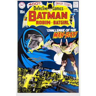 Neal Adams Autographed 11x17 Detective Comics #400 Lithograph