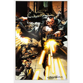 Neal Adams Autographed 11x17 Punisher Lithograph