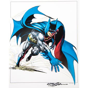 Neal Adams Autographed 11x14 Classic Batman Lithograph