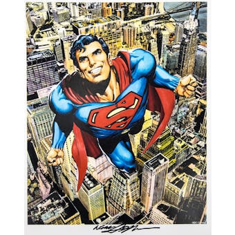 Neal Adams Autographed 11x14 Classic Superman Lithograph