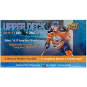 2016/17 Upper Deck Series 1 Hockey 12-Pack Blaster Box