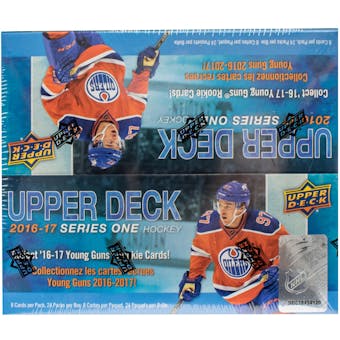 2016/17 Upper Deck Series 1 Hockey 24-Pack Box