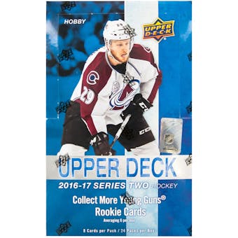 2016/17 Upper Deck Series 2 Hockey Hobby Box