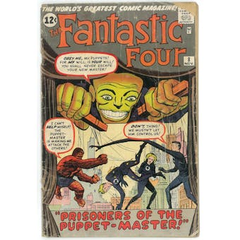 Fantastic Four #8 GD