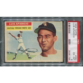 1956 Topps Baseball #292 Luis Aparicio Rookie PSA 6 (EX-MT)