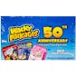 Wacky Packages 50th Anniversary Hobby Collector's Edition 8-Box Case (Topps 2017)