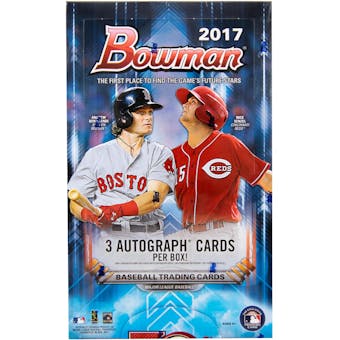 2017 Bowman Baseball Hobby Jumbo Box