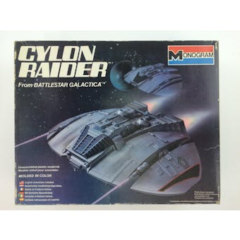 Battlestar Galactica Cylon Raider Monogram Model Kit Unassembled In Box