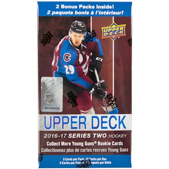 2016/17 Upper Deck Series 2 Hockey 12-Pack Blaster Box