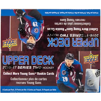 2016/17 Upper Deck Series 2 Hockey 24-Pack Box