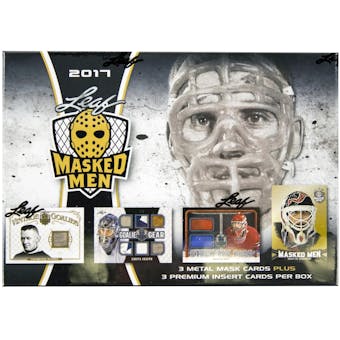 2016/17 Leaf Masked Men Hockey Hobby Box