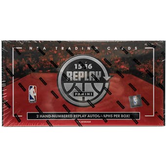 2015/16 Panini Replay Basketball Hobby Box