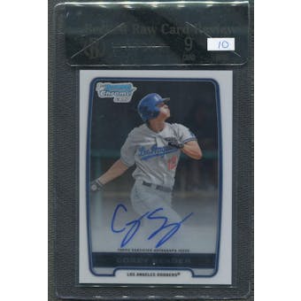 2012 Bowman Chrome Draft #CS Corey Seager Rookie Auto BGS 9 Raw Card Review