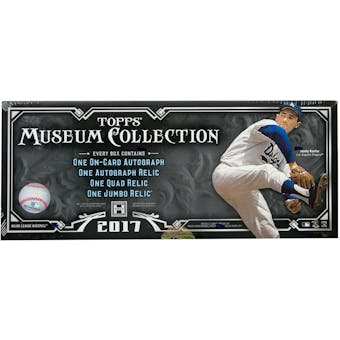 2017 Topps Museum Collection Baseball Hobby Box