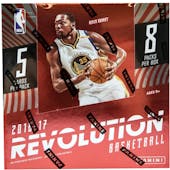 2016/17 Panini Revolution Basketball Hobby Box (Reed Buy)