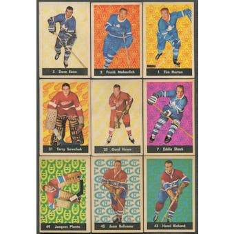 1961/62 Parkhurst Hockey Complete Set (VG)