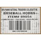2016 Panini National Treasures Collegiate Baseball Hobby 4-Box Case