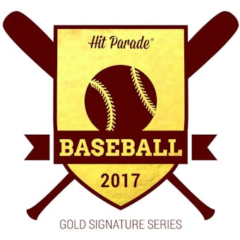 2017 Hit Parade Baseball Gold Signature Edition Box
